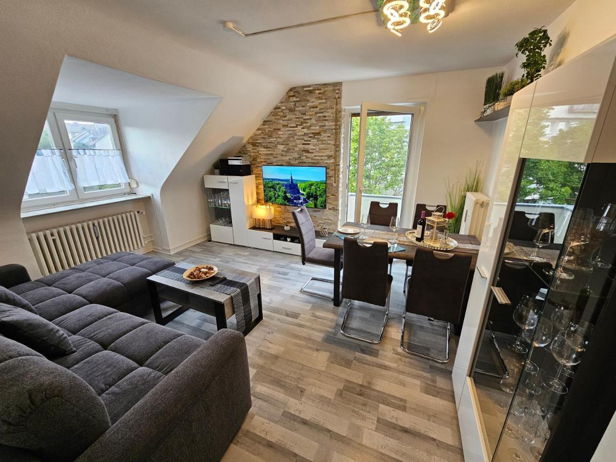 Exklusives Und Helles Dachgeschoss-Apartment No 3 Im Zentrum Von Kassel, Schnelles 1Gbit Internet, Geschirrspueler, Boxspringbetten Exteriér fotografie